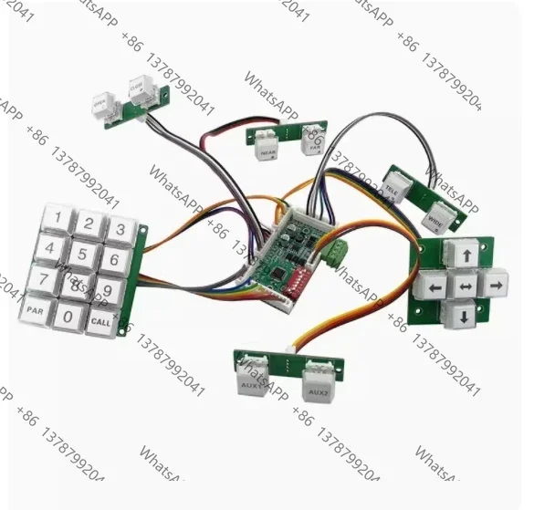 RS485 PTZ Control Panel for Dome Camera Switch Quantity Acquisition 485 Output