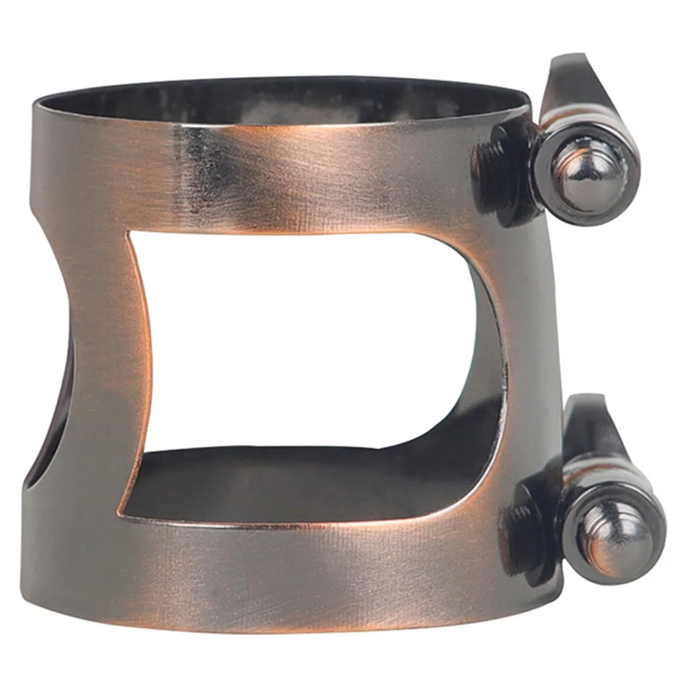 

Brass Sax Ligature Clip Replacement Durable Metal Saxophone Part Professional Wind Instrument Reed Clip Reed Clips