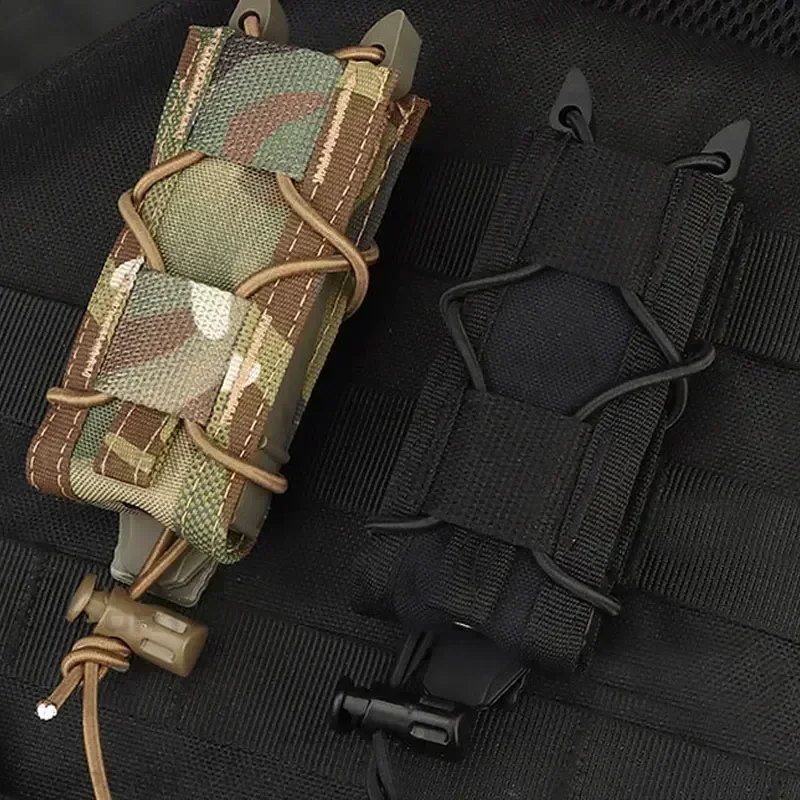 Болза, bolsa Molle para linterna, soporte linterna, funda cuchillo de caza