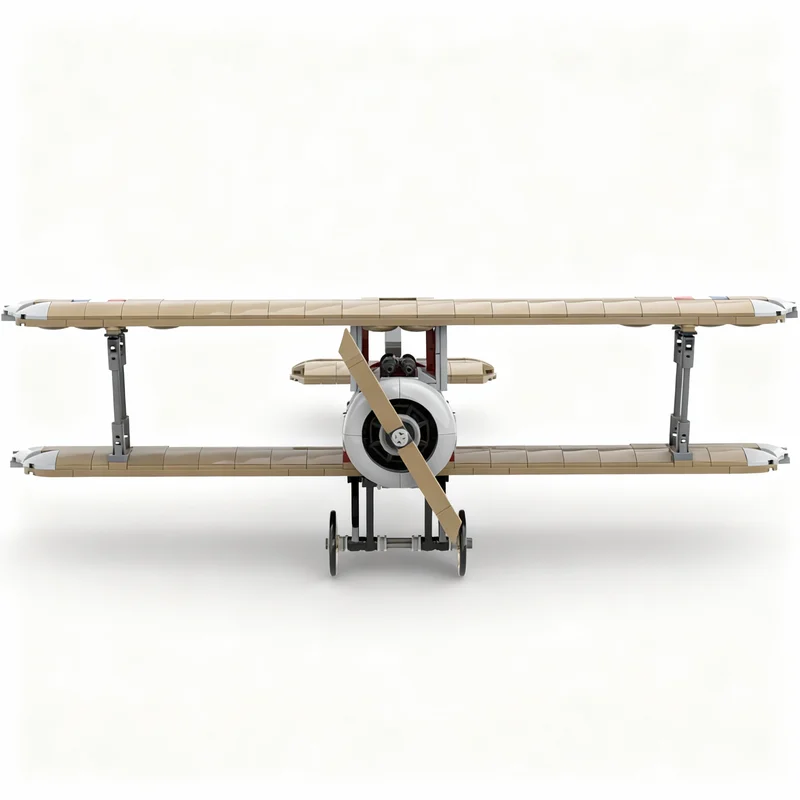593-pieces-moc-creator-sopwith-f1-camel-modele-de-blocs-de-construction-cadeau-de-noel-idee-creative-d'assemblage-collection-de-briques-Education-artistique