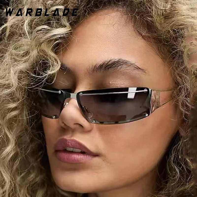 

Steampunk Metal Sunglasses Men Women Fashion Brand Designer Y2k Eyewear Outdoor Sports Cycling Windproof Goggles UV400 Lunette