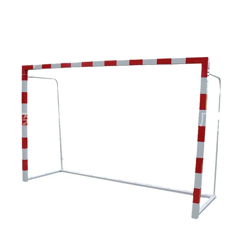 Customized Aluminum Handball Goals 3m*2m Steel Handball Goal Net Soccer Equipment for Indoor Court Use
