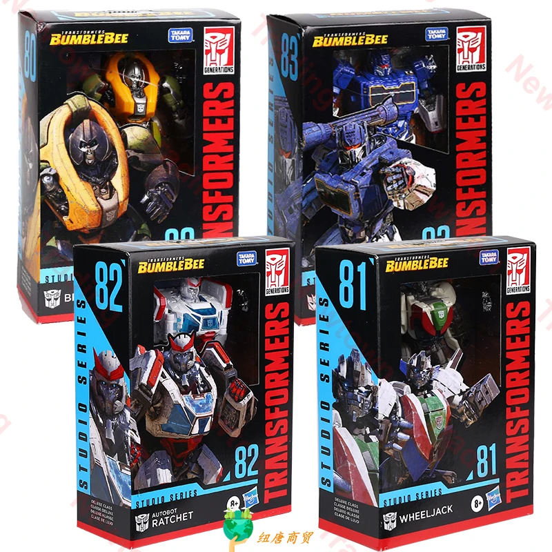 Em estoque brinquedos estúdio série SS44-83 soundwave starscream shockwave op abelha figura de ação brinquedo coleção presente