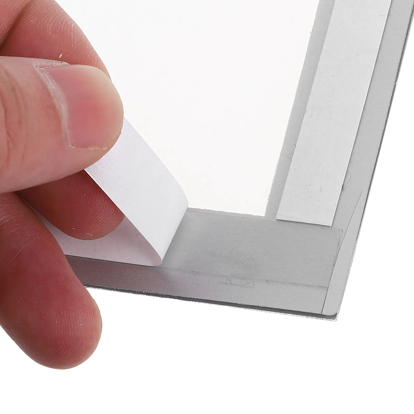 A4 Magnetic Document Frame Double-Sided Clear Display Holder Transparent Sign Board for Office School Store Certificate Display