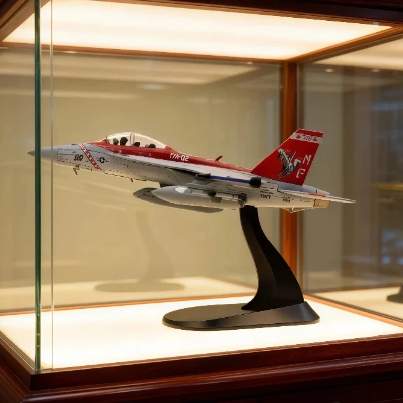 1/100 Us F/A-18 Sidewinder Squadron F18 Carrier Based Aircraft Alloy Aircraft Static Finished Model Ornament Collection Gift