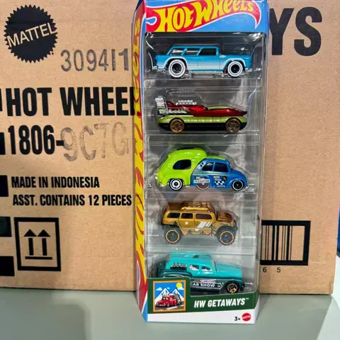 1/64 Original Mattel Hot Wheels X Formel 1 5-pack Moneygram Haas F1 Team Kick Sauber F1 Team Samlarbil Leksaksgjuten Fordons 12 best sales Hot Wheels 5-pack - №3