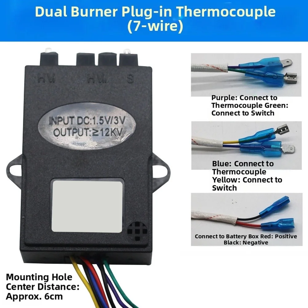 Gas Range For Igniter Replacement Compatible with For Pulse Ignition Systems and Thermocouple Flame Detection Standards
