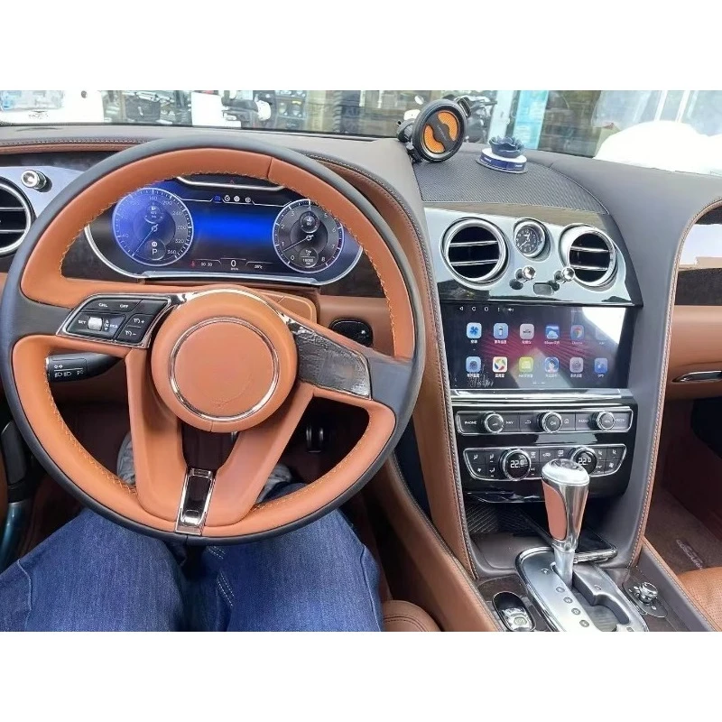 12.3inch LCD Car Dashboard Speedometer Digital Oil Gauge Instrument Cluster forContinental GT 2005 Digital Cluster