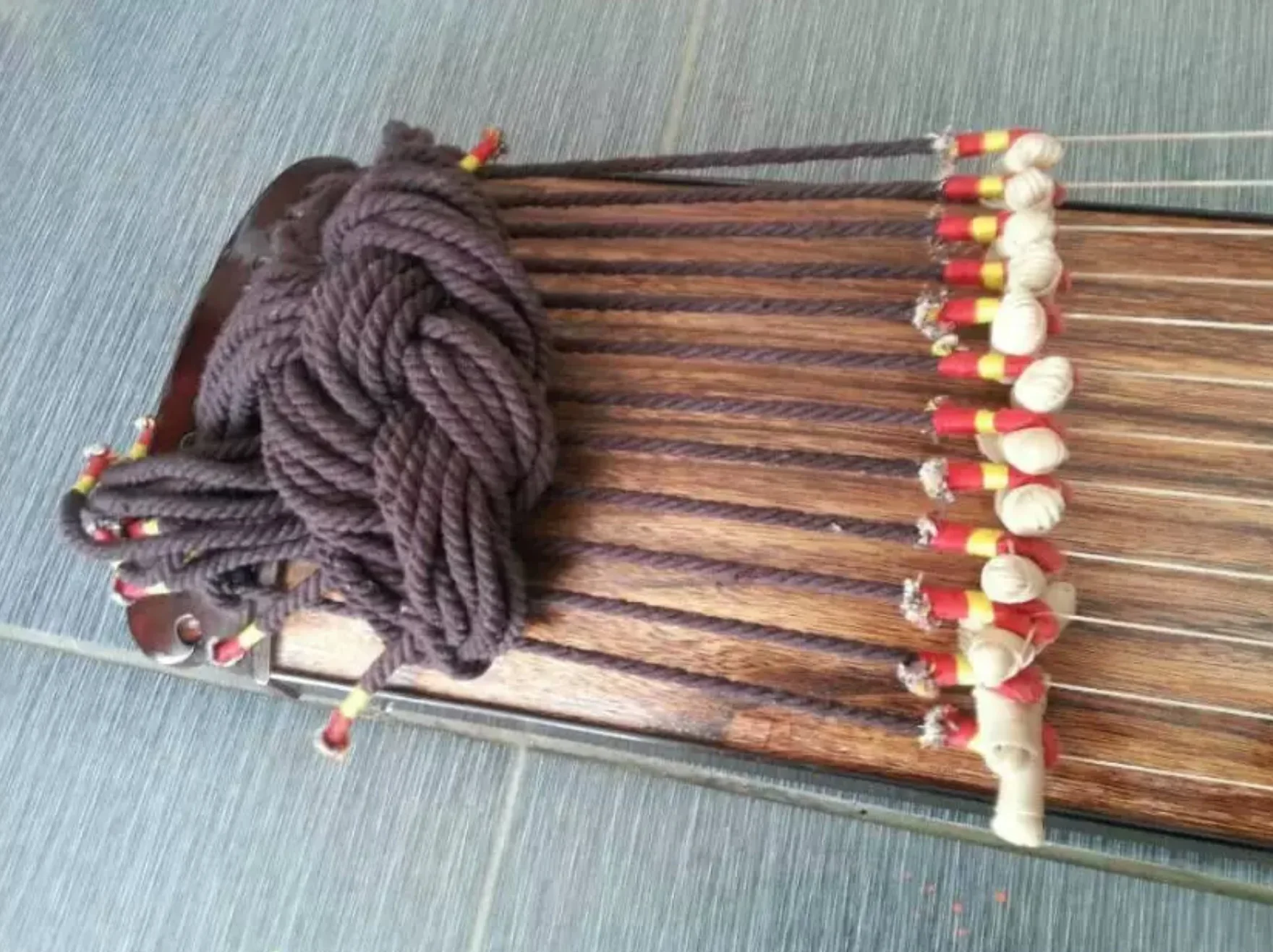Gayageum 12 Strings, 65cm Traditional Korean National String Musical Instrument