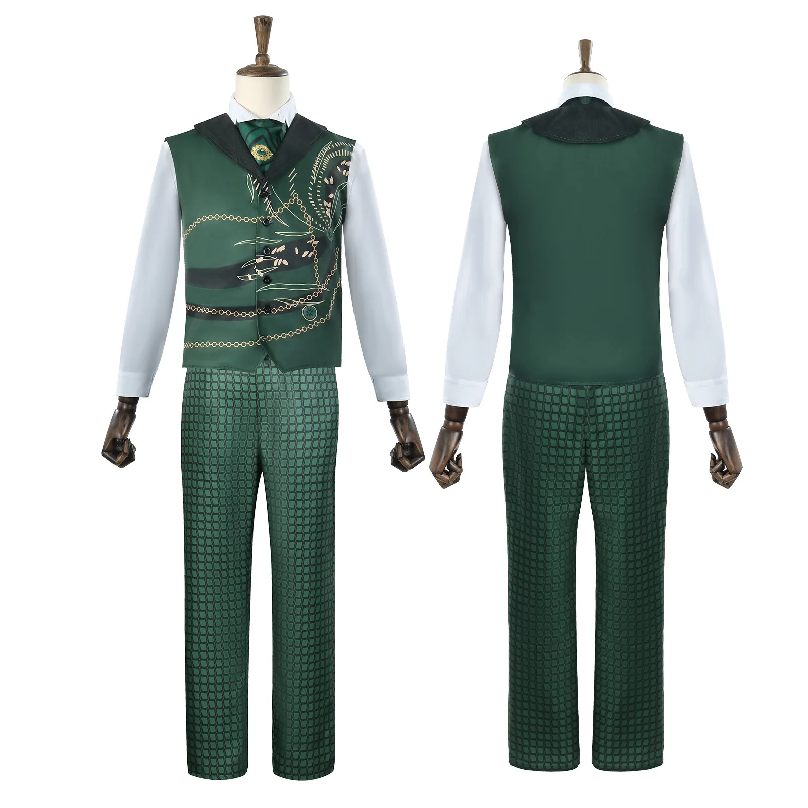 

Wicked Witch Of The West Costume, Wizard Of Oz Green Suit Cosplay Anime Role-play Clothing