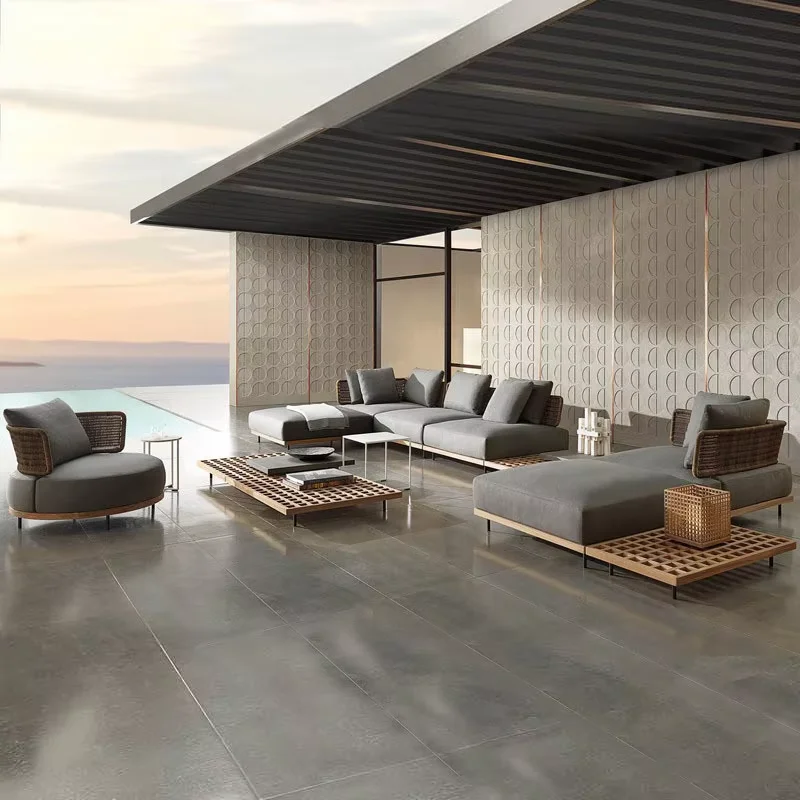 #qw-Outdoor Sofa Patio Villa T - Outdoor Furniture Balcony recension och pris