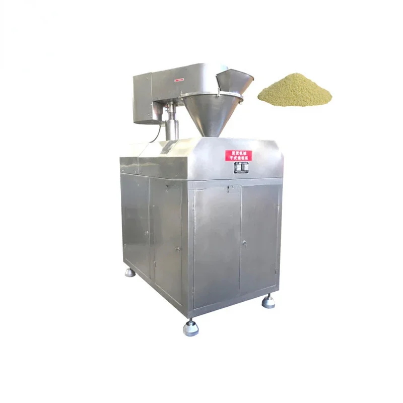 stainless steel granules feed forage dry powder pellet granulator granulation machine