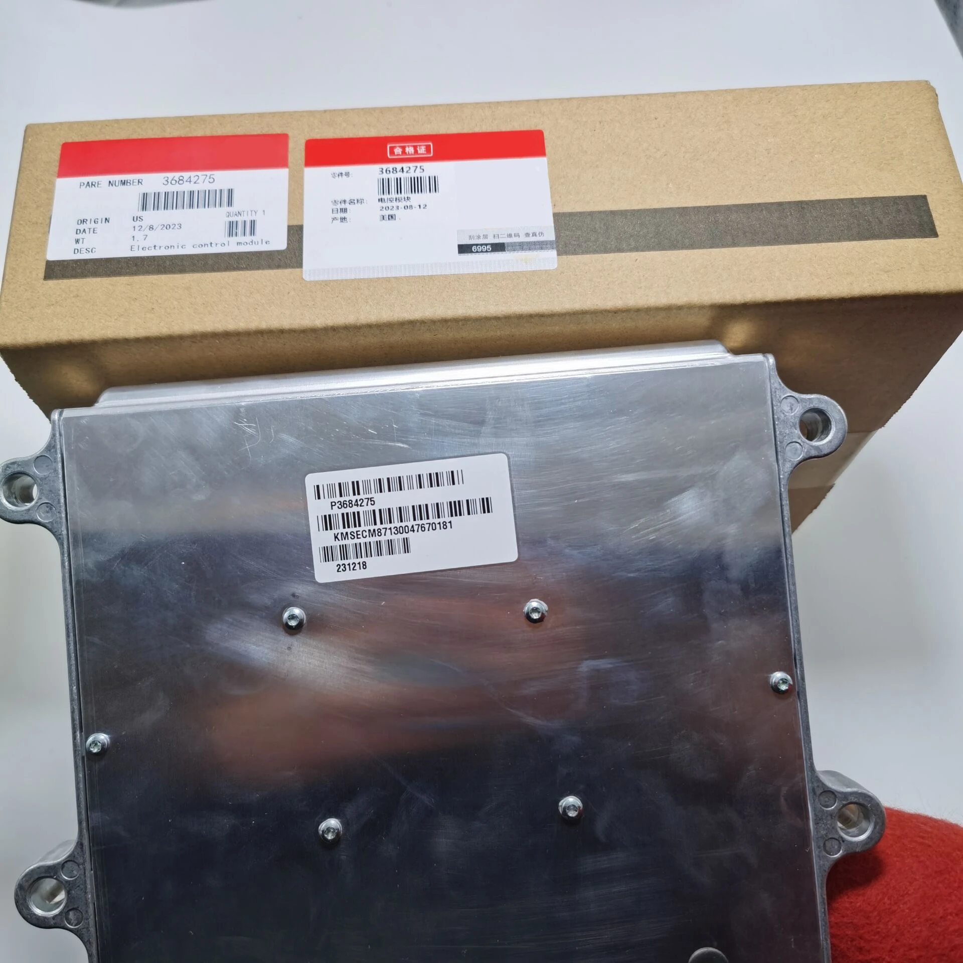 

For 3684275 P3684275 Originele Nieuwe Motor Computer Boord Ecu Elektronische Regeleenheid Voor Cummins 3684275 P3684275