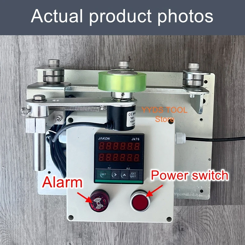 

Wire-Specific Meter Counter: Roller-Type Electronic Digital Display with Alarm and Meter Counting Function for Wires and Cables