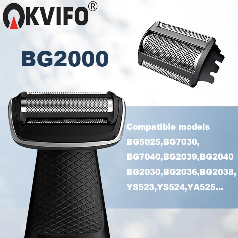 

НОВАЯ сменная головка 1/2/3 BG2000 для триммера Bodygroom, совместимая с триммерной бритвой BG7030 BG7040 BG5025 BG2040 BG2030