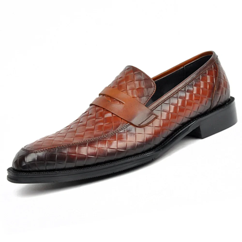 Tassels Mens Dress Shoes Leather Loafers Men Breathable Formal Wedding Herren Schuhe Zapatos De Hombre