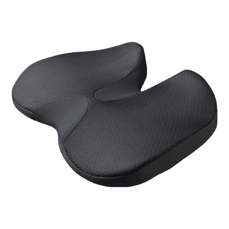 Mousse à Mémoire De Forme Coussin Support Coccygien Confortable Pour Bureau Voiture Soulagement Douleur
