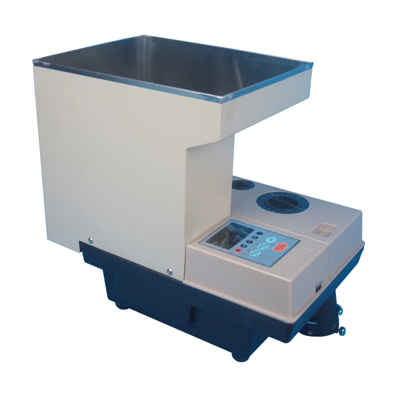 

peiqiCS-400 4000 Pcs CFA Coins Large Capacity Hopper High Speed Mixed Coin Counting Machine Heavy Coin Counter Sorter