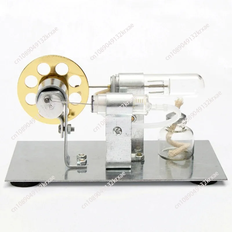Hot Air Stirling Engine Education Toy Electricity Power Generator DIY Stirling Model Electricity Power Generator Model for Kids