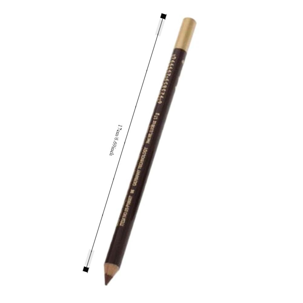 3 Pçs/set Lápis de Sobrancelha À Prova D' Água com Tampa Apontador Marrom Preto Caneta de Sobrancelha Não Florescendo Maquiagem Sobrancelha Potenciador Viagem