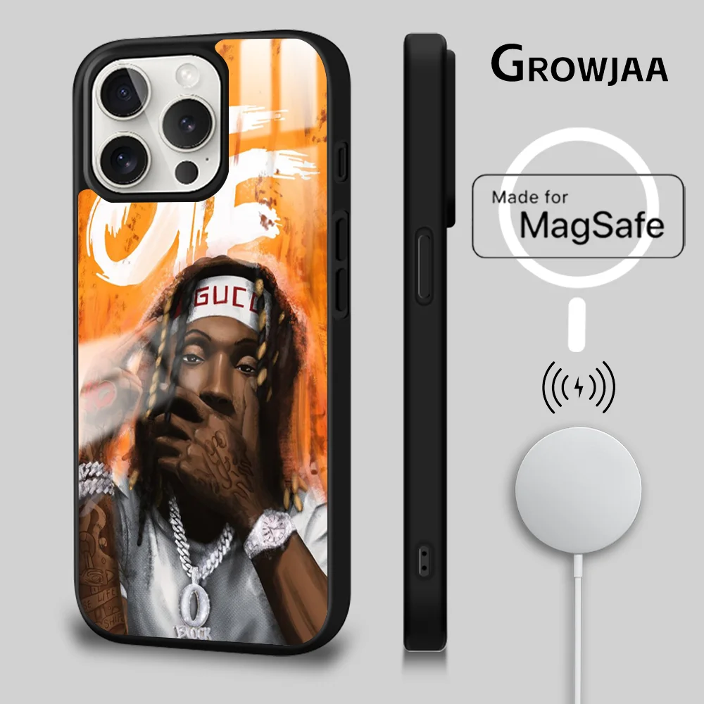 K-king von capa de telefone para iphone 15 14 13 12 11 pro max plus mini espelho capa magnética magsafe caso de carregamento sem fio