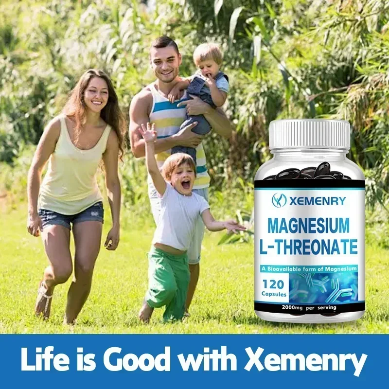 Magnesium L-Threonate Capsules – Helps Support Cognitive Health and Promotes Deep Sleep