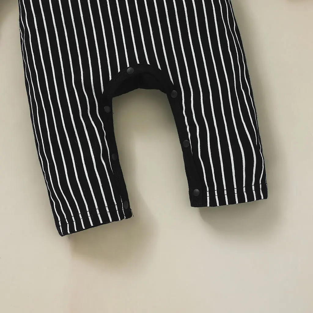 Kleiner Baby Jungen Gothic Kürbis-Skelett Cosplay Jumpsuit Strampler Kinder Halloween Party Kostüm Outfit – Detail 7