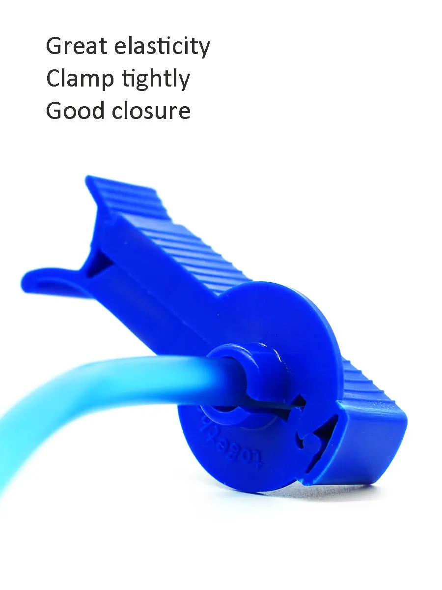 Peritoneal Dialysis Clip Blue Peritoneal Dialysis Care Supplies Pipeline Clip Peritoneal Dialysis Flow Control Clip 10pcs