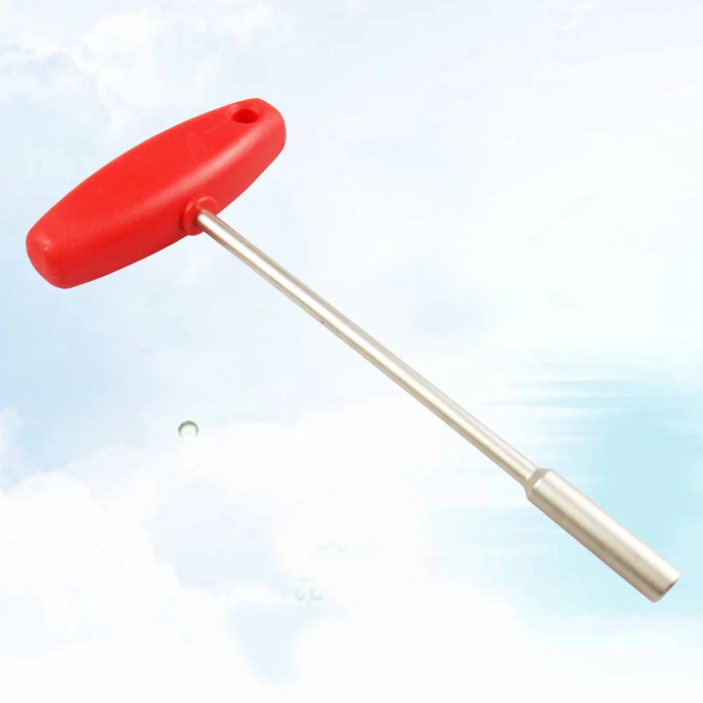 

T Shape Sleeve Spanner Bike Wire Tightener 4.7Mm Hexagonal Hole Adjustable Wrench For Home Professional Use Spoke Adjust