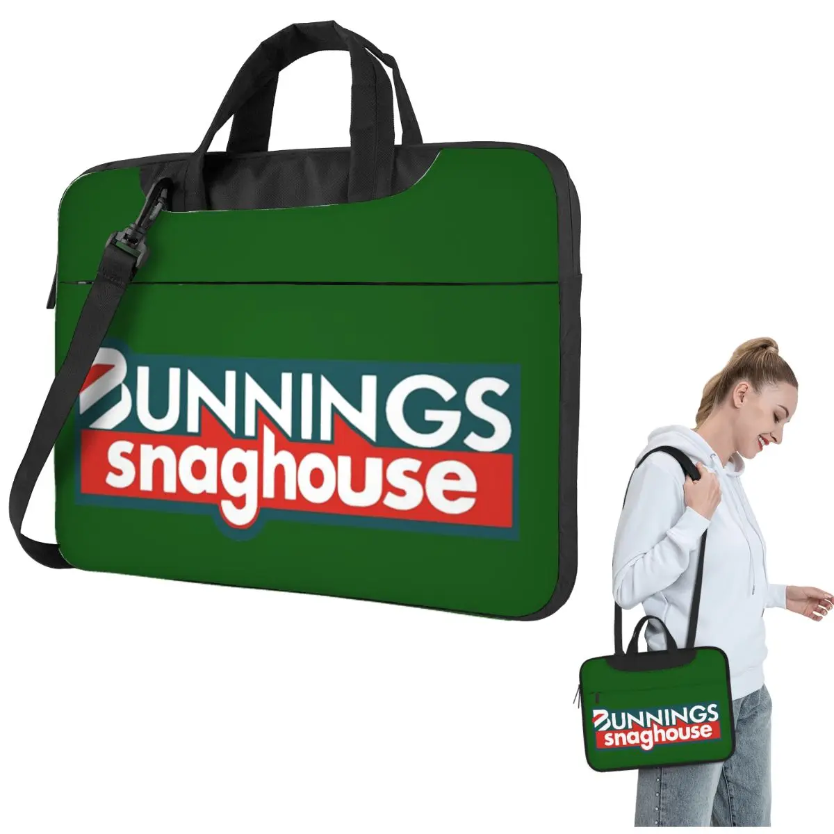 

Bunnings Snaghouse 1 Crossbody Laptop Bag Case Computer Bag Resistant Protective Notebook Pouch for Lenovo
