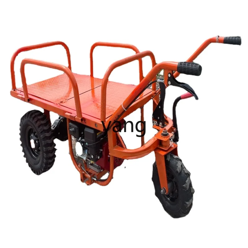 Yjq Ivy Construction Site Motor Agricultural Diesel Gasoline Climbing Orchard Transport Electric Tricycle