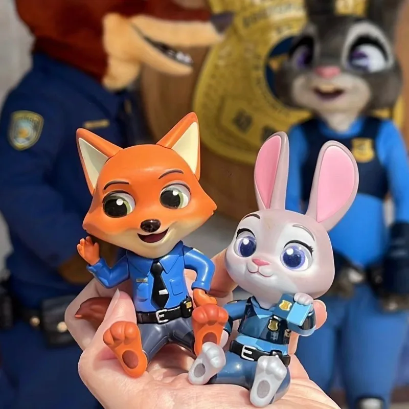 

Disney Zootopia Judy Nick слепая коробка фигурка игрушки кукла подарочные украшения аниме милый прекрасный подарок на день рождения отправить друзьям 2025 прекрасный