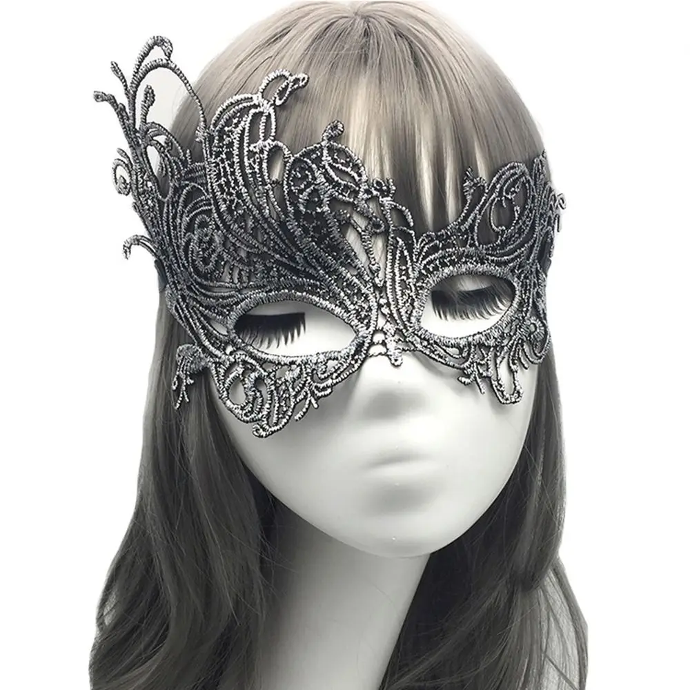 

Queen For Women Masquerade Eye Mask Costume Face Mask Cosplay Prom Props Party Supplies Venice Mask Lace Masquerade Dance Masks