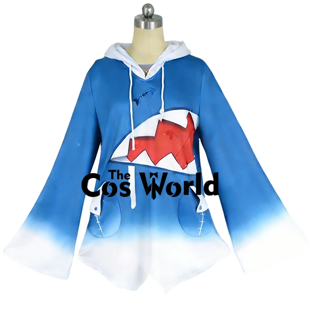 

VTuber Hololive EN Gawr Gura Shark Outfits Customizable Anime Cosplay Costumes