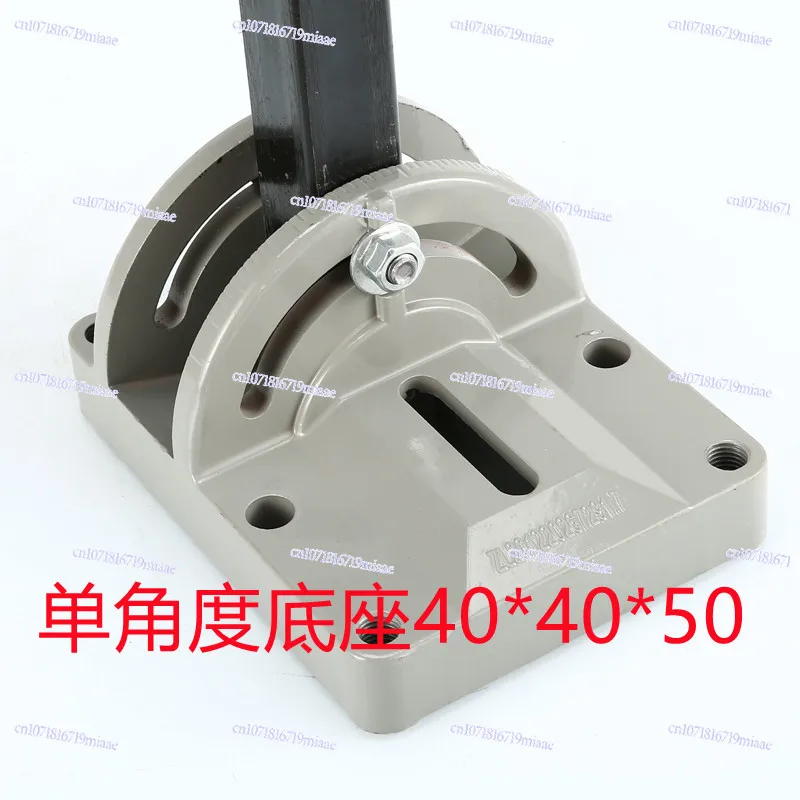 

6E3X Water Drilling Rig Base Inclined Hole Adjustable Angle Foot Accessories Universal Bracket