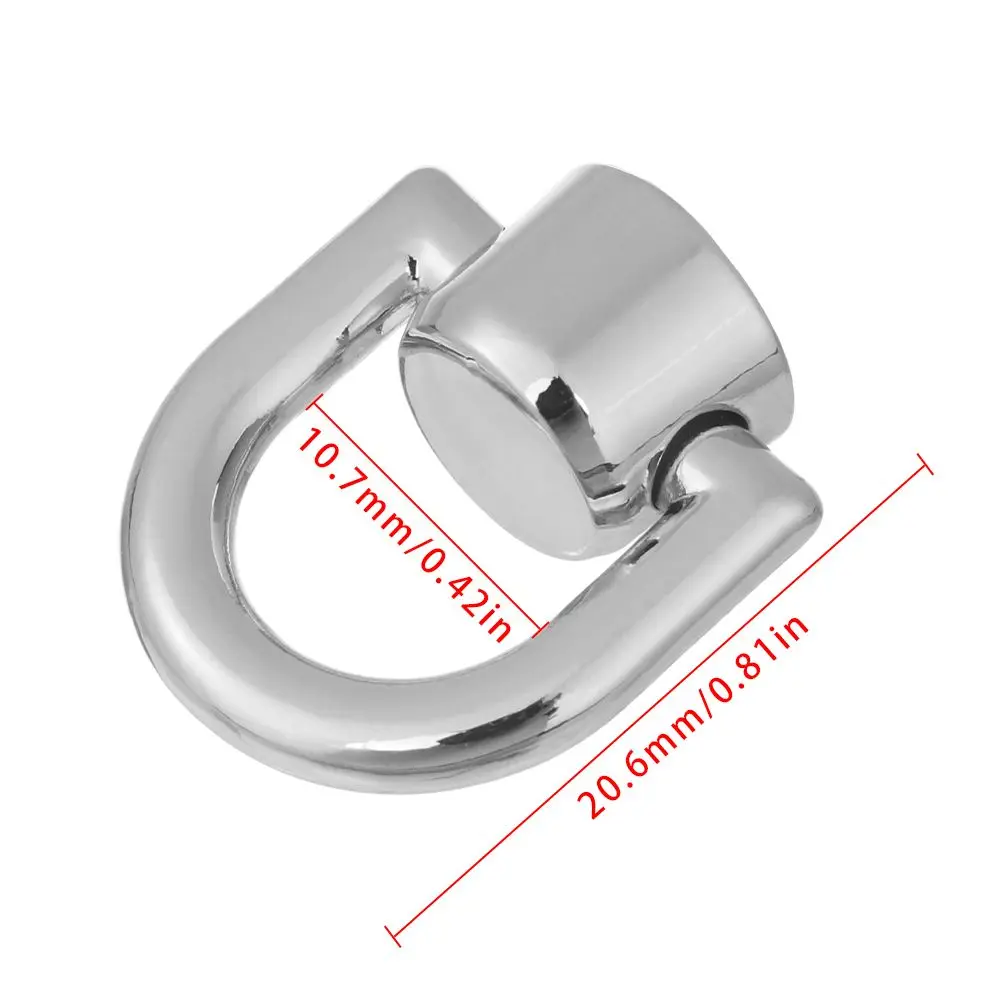 หนังหัตถกรรมกระเป๋า Snap กระเป๋าเดินทางหัวเข็มขัดกระเป๋าสกรูเล็บ Studs ปุ่มกระเป๋าถือเข็มขัดเชื่อมต่อเล็บหัวเข็มขัดโลหะกระเป๋า Rivet