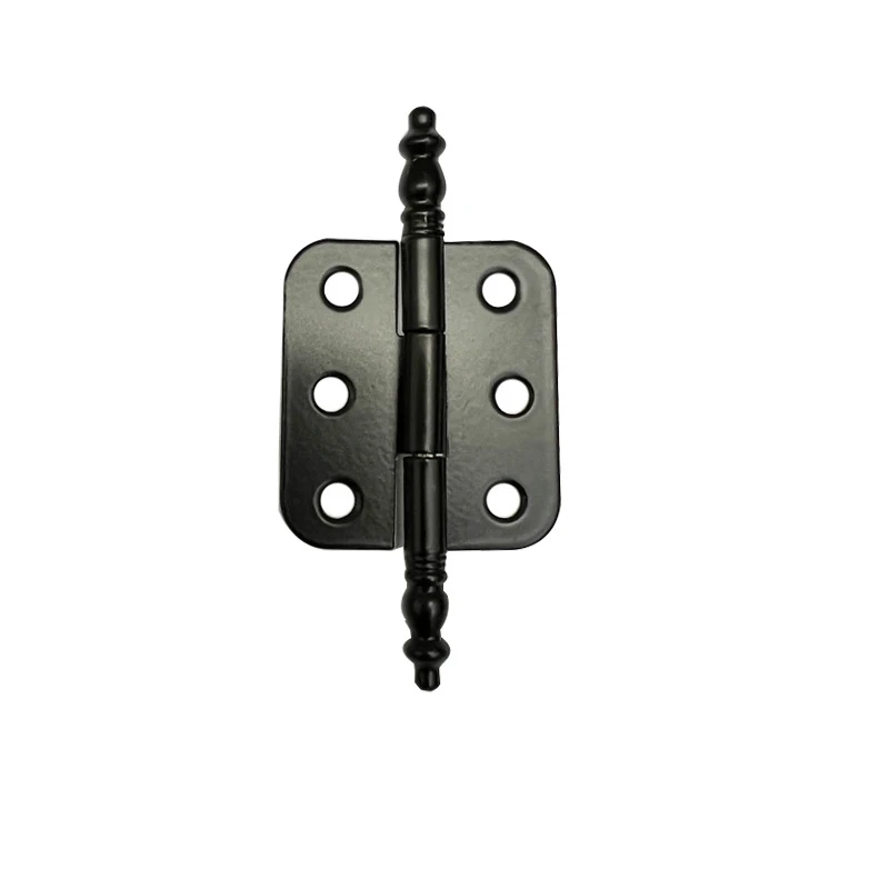 1PC Antique Bronze/Black Hinge with Screws for Craft Box Jewelry Wood Case Gift Chest Furniture Folding Hinges
