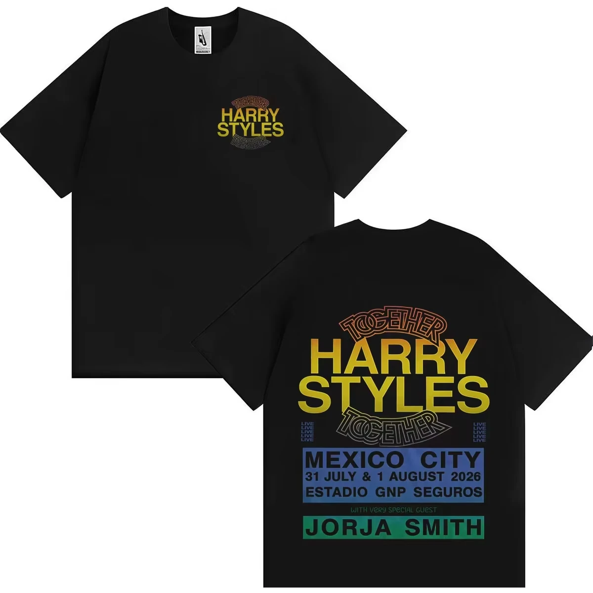 Harry Styles 2026 Together Live on Tour Merch Fashion Casual Tshirt Mens Women Harajuku Oversized High-Quality Short Sleeve Tees
