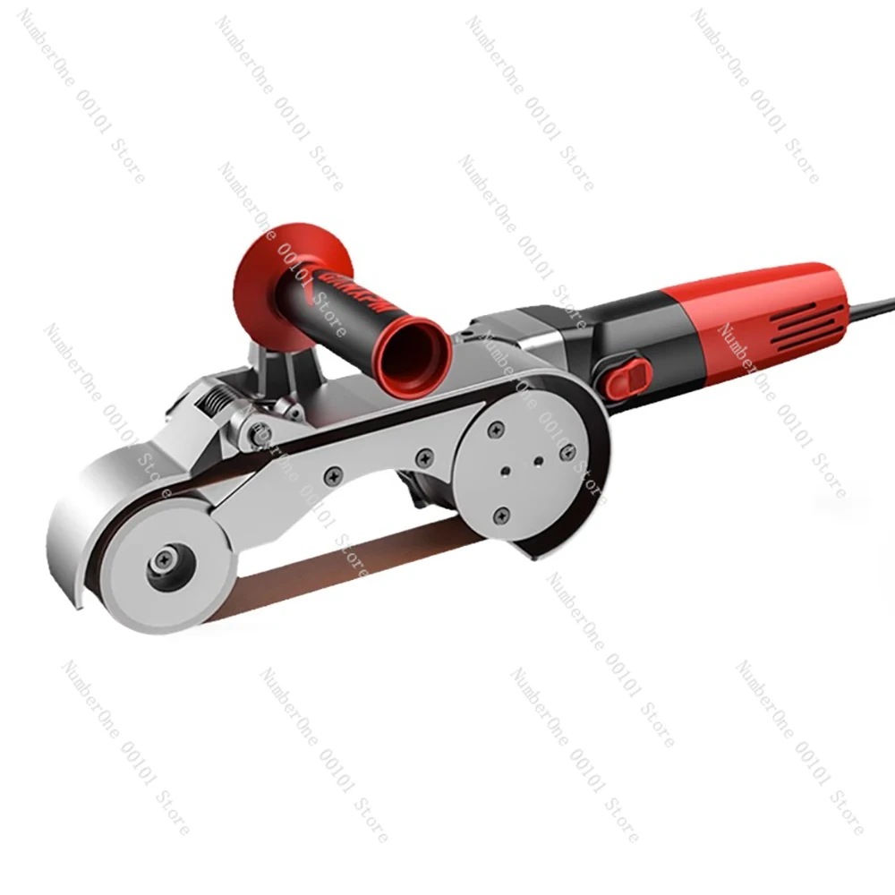 

Electric Round Tube Drawing Machine Working Head 10-250MM Diameter Stainless Steel Pipe Polishing Machine 618x40MM Belt Sander