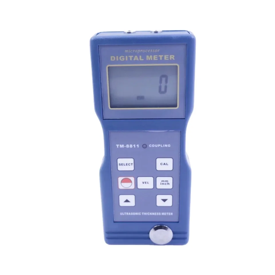 TM‑8811 Digital Ultrasonic Thickness Gauge 1.5‑200mm 0.06‑8Inch Battery Powered Coating Test Detector