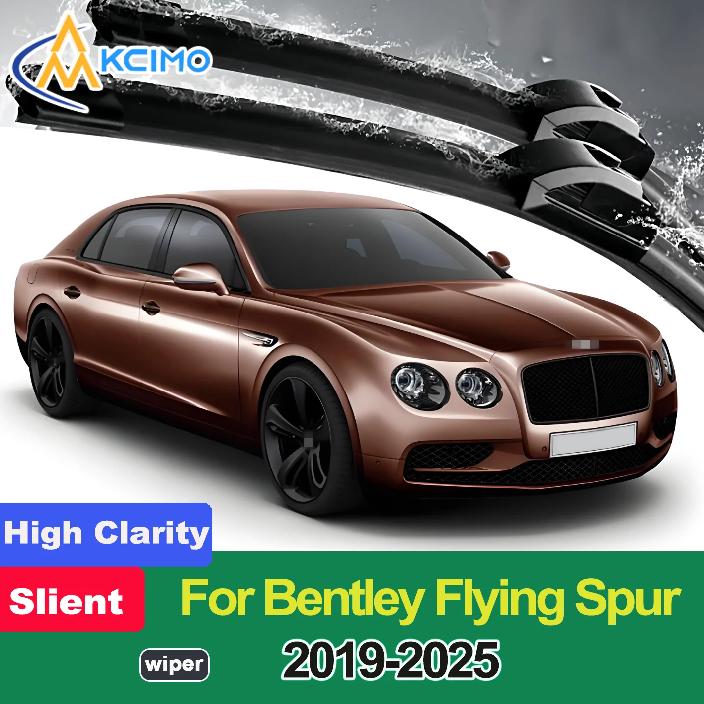 

2PCS New Front Windshield Wiper Blade for Bentley Flying Spur 2019-2025 Front Windshield Auto Wipers Blade Accessories 2025 2024