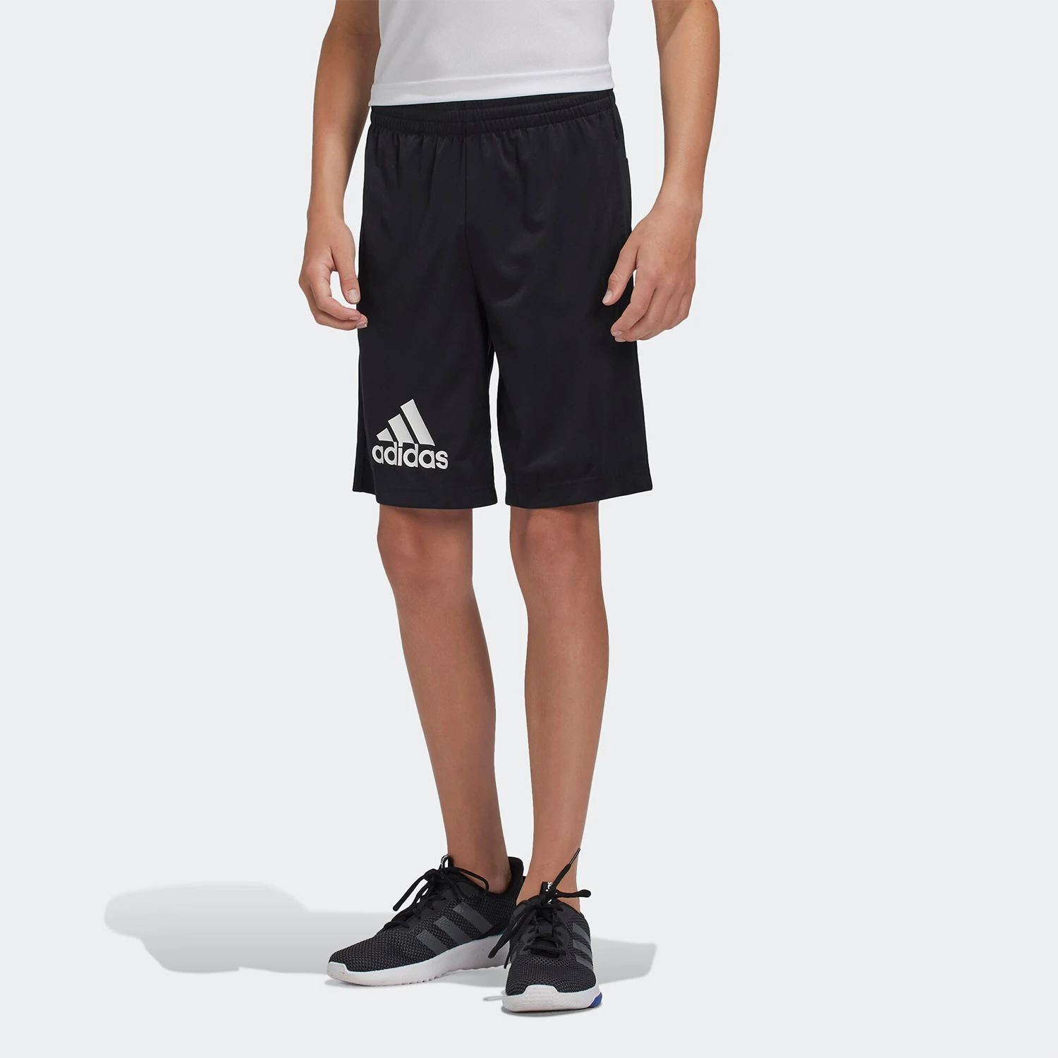 

Оригинальные повседневные спортивные шорты Adidas Originals для мальчиков с тремя полосками, новинка, BK0744