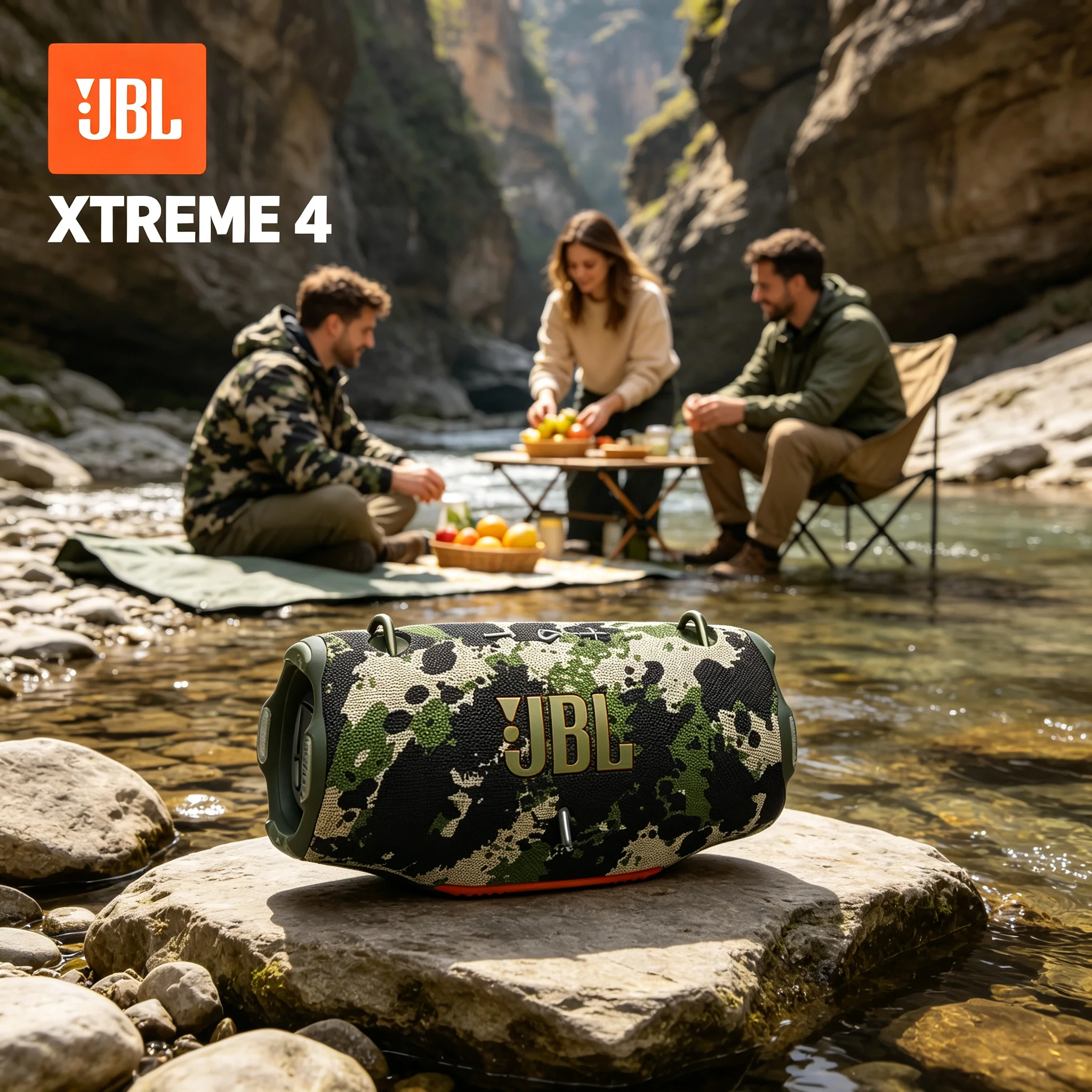JBL XTREME 4 Wireless Speaker, AI Optimized Sound, Replaceable Battery, Ideal For Boat Trip And Beach