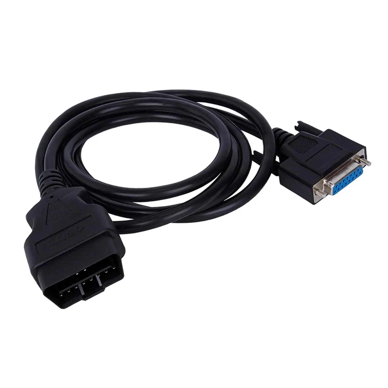 1.55M OBD II OBD2 16 Pin Male to Female Extension Cable OBD 2 to