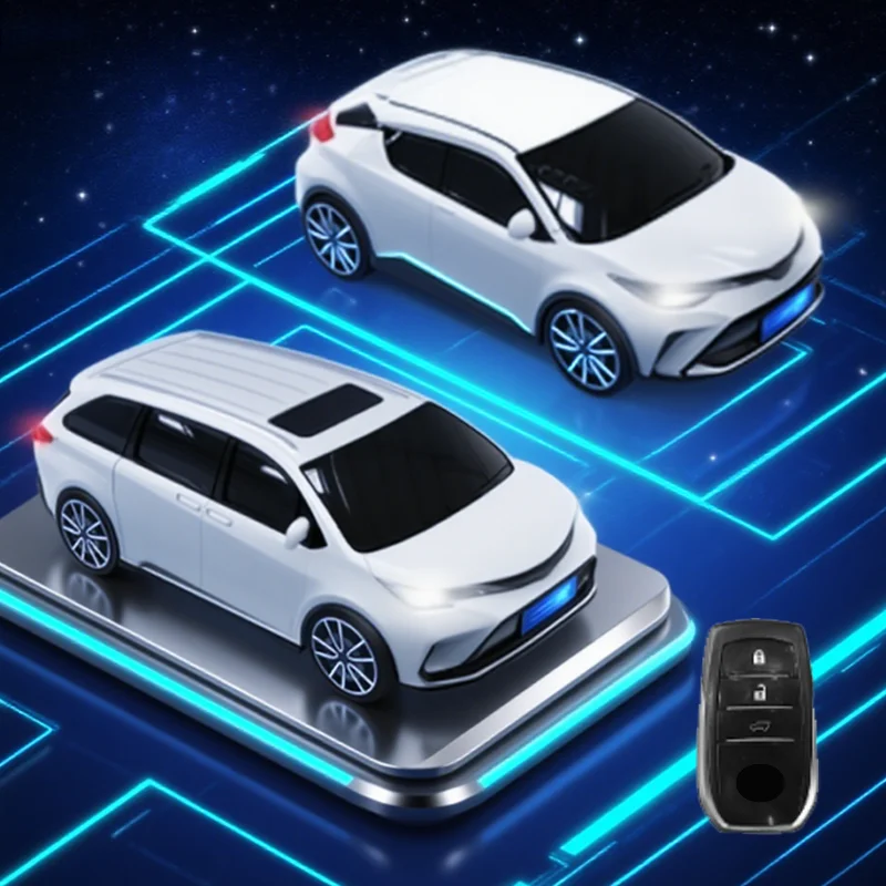 

Various Car Models for Toyota Fortuner Sienna AE86 FRONTLANDER Alphard RAV4 Land Cruiser Hilux 3 4 5 6 Button Car Key Case Cover