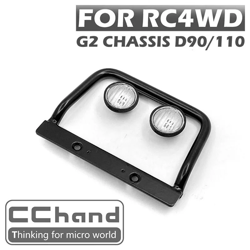 

CChand Metal Rack of Front Bumper Light Case for G2 Crawler Car Model D90 110 1/10 RC Toys for Adult Spare Parts TH20983