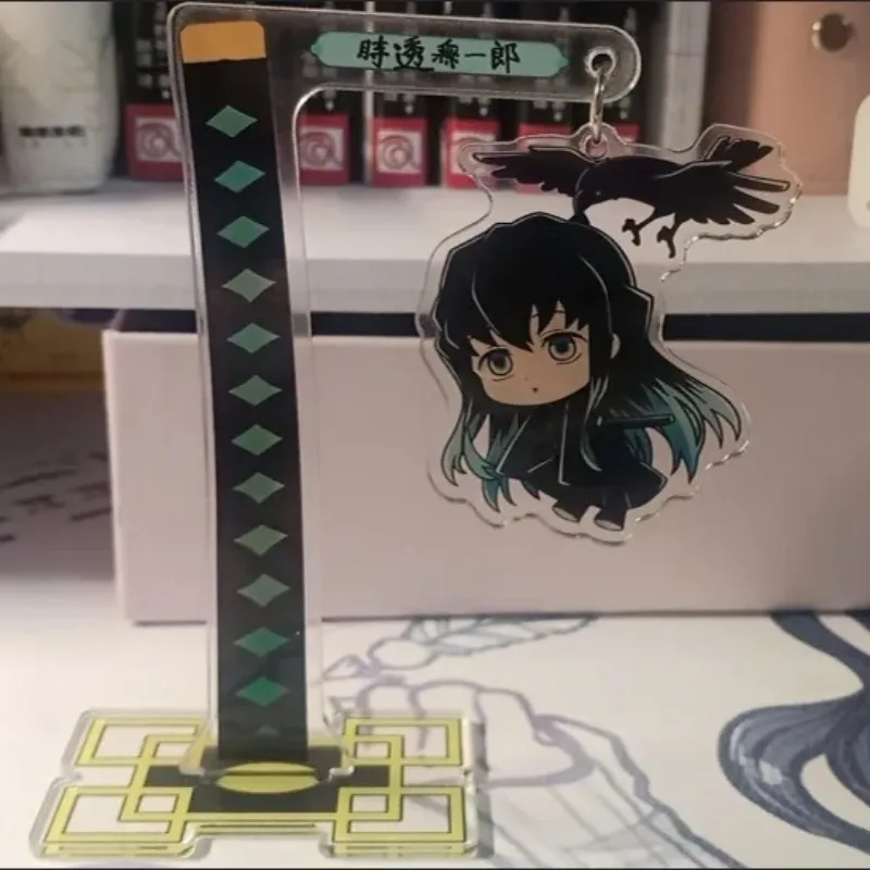 

Demon Slayer: Kimetsu No Yaiba акриловая подставка Tokitou Muichirou Tomioka Giyuu аниме периферийные устройства милое творчество настольное украшение