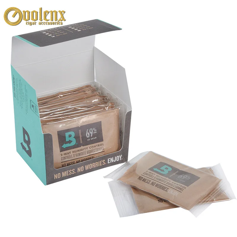 Authentic Boveda Cigar Humidification Pack 60g 65% for Cigar Box Preservation