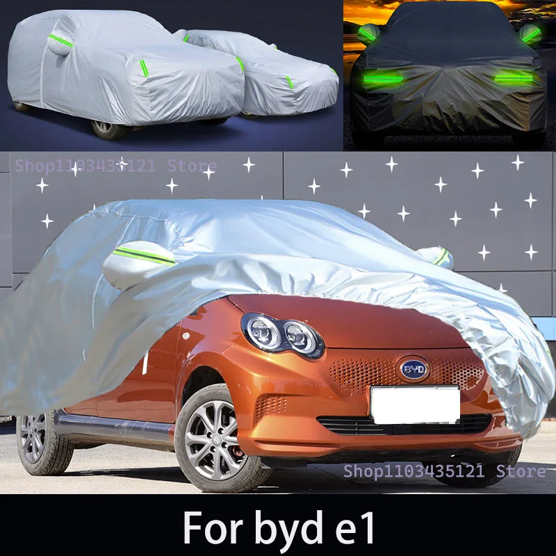 

For byd e1 auto anti snow, anti freezing, anti dust, anti peeling paint, and anti rainwater.car cover protection