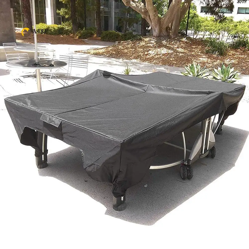 

A48F-Waterproof Ping Pong Table Cover Tennis Cover Protect Outdoor Indoor Anti-UV Dustproof Ping Pong Table Cover
